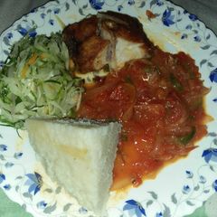 A picture of Fried fish.