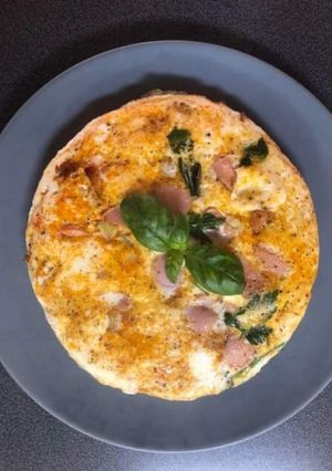 Une photo de Omelette au cervelas