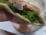 Pan Pita o Figaza Árabe en Sartén