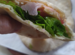 Una foto de Pan Pita o Figaza Árabe en Sartén