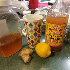 A picture of Jump-start Ginger Lemon Tea 🍋.