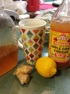 A picture of Jump-start Ginger Lemon Tea 🍋.