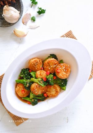 Foto resep Brokoli Tofu Saus Tiram