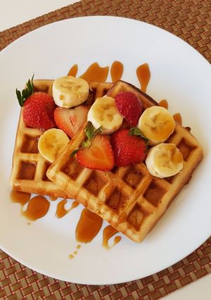 Foto resep Belgian waffle