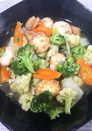 Foto resep Sapo Tahu Udang