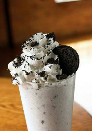 Una foto de Malteada de Oreo