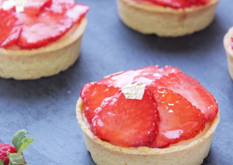 Étapes pour Préparer Ultime Tartelette au fraise :