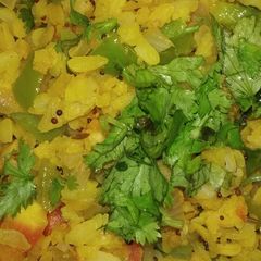 A picture of Jhatpat poha recipe.