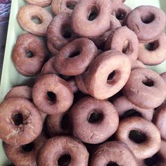 A picture of Doughnuts #street food.