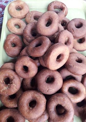 A picture of Doughnuts #street food.