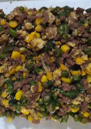 Foto resep Daging giling orak-arik