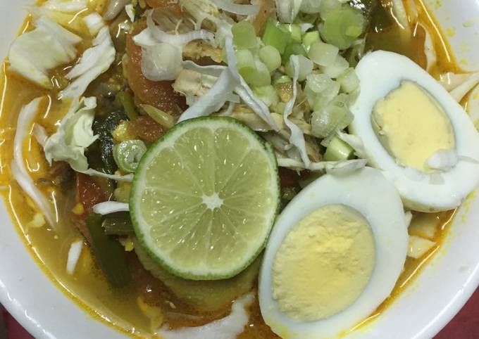 Resep Soto ayam cute Yang Maknyuss