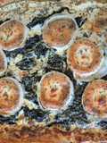 Tarte fine croustillante à l'oseille fraîche et au chèvre 😀
