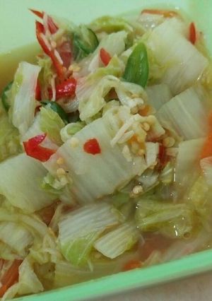 Foto resep Oseng Sawi Putih alague