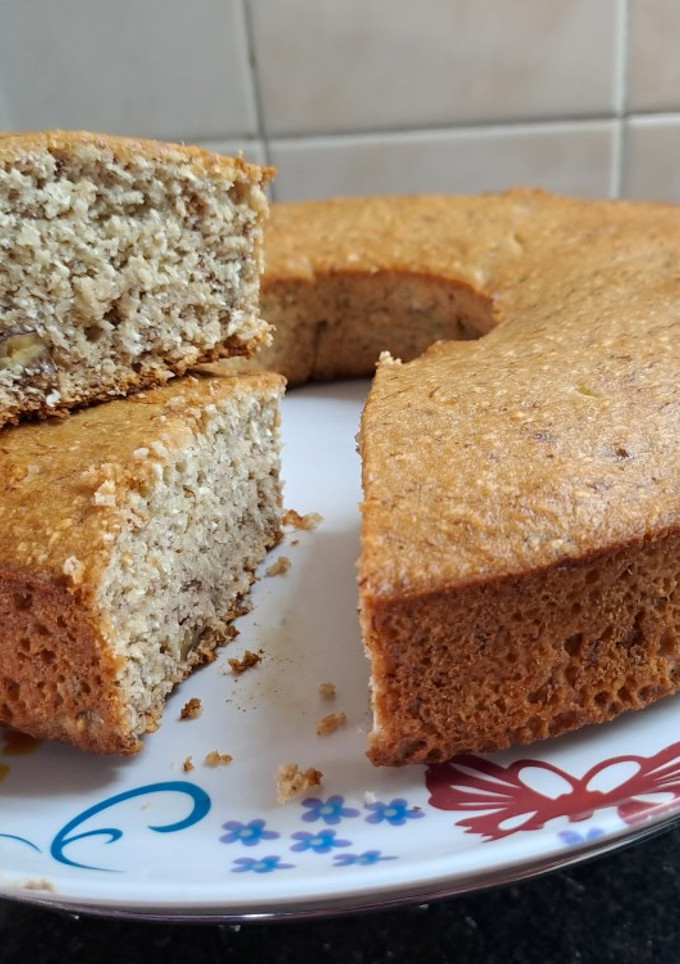 Una foto de Budín de bananas y nueces sin Tacc