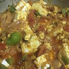 Ghar da Kadhai paneer 😍 A picture of Ghar da Kadhai paneer 😍.