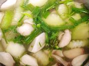 Hình ảnh của canh gà bí xanh