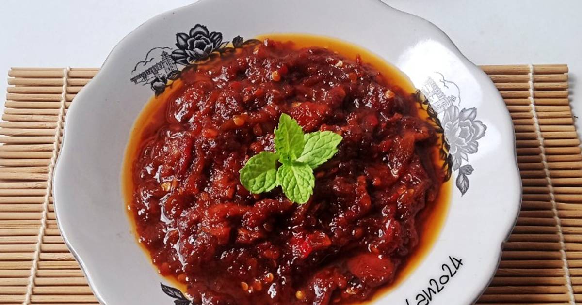 Resep Sambal Khas Manado Paling Mudah dan Enak