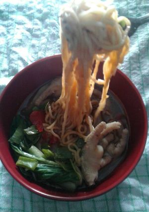 Foto resep Pngn mie ramen jauh jadi bikin sendri ala kadarnya...