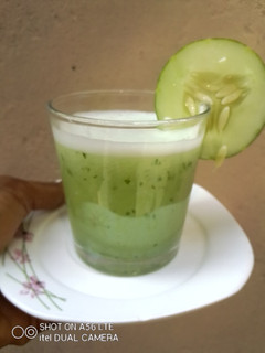 A picture of Cucumber Slush.