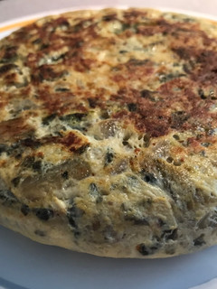 Una foto de Tortilla de acelgas