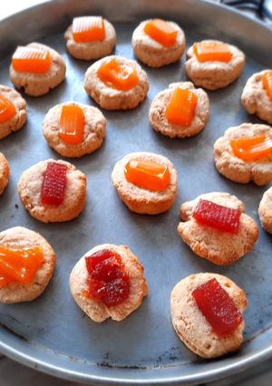 Una foto de Pepas de dulce de membrillo y de batata