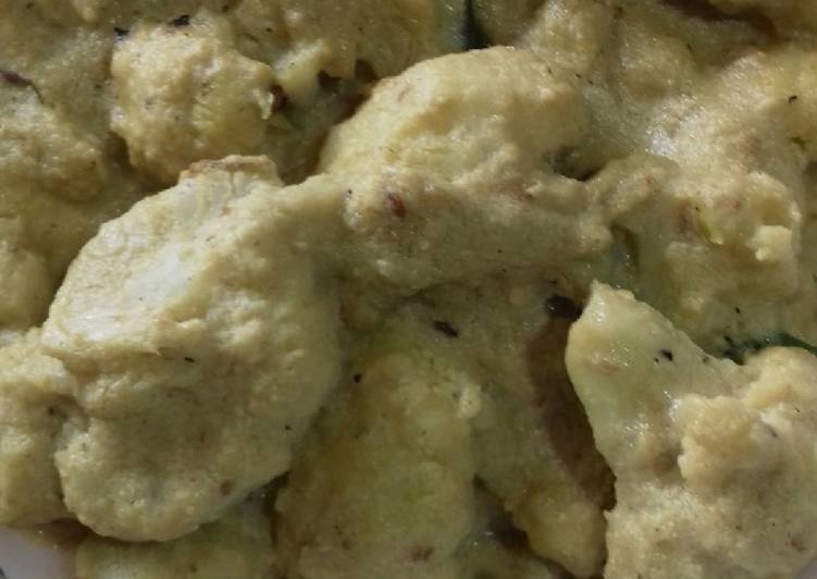 Step-by-Step Guide to Prepare Homemade ফুলকপির কাজু মাসালা