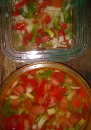 Una foto de Salsa criolla 😋