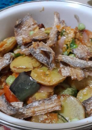Foto resep Balado Jengkol dan Ikan asin