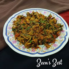 A picture of Spiny Gourd Sabzi.