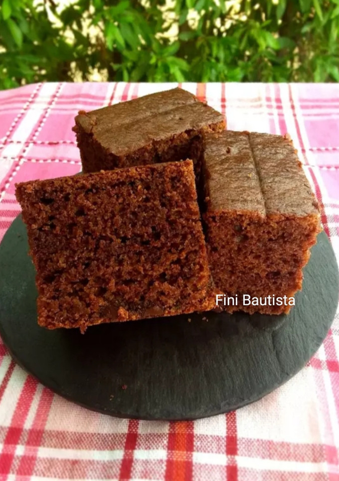 Una foto de Bizcocho de chocolate con bebida de arroz