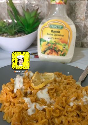 صورة لوصفة اندومي على طريقتي 👩🏻‍🍳