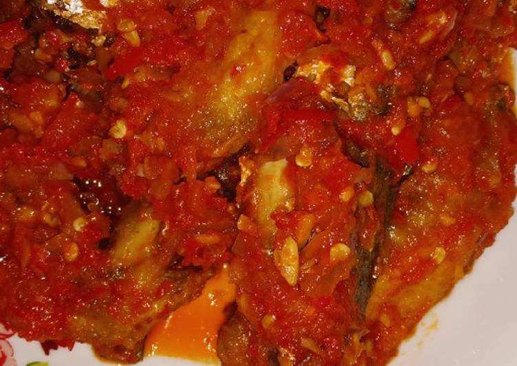 Cara mudah mengolah Sambal ikan sardine, Bikin Ngiler