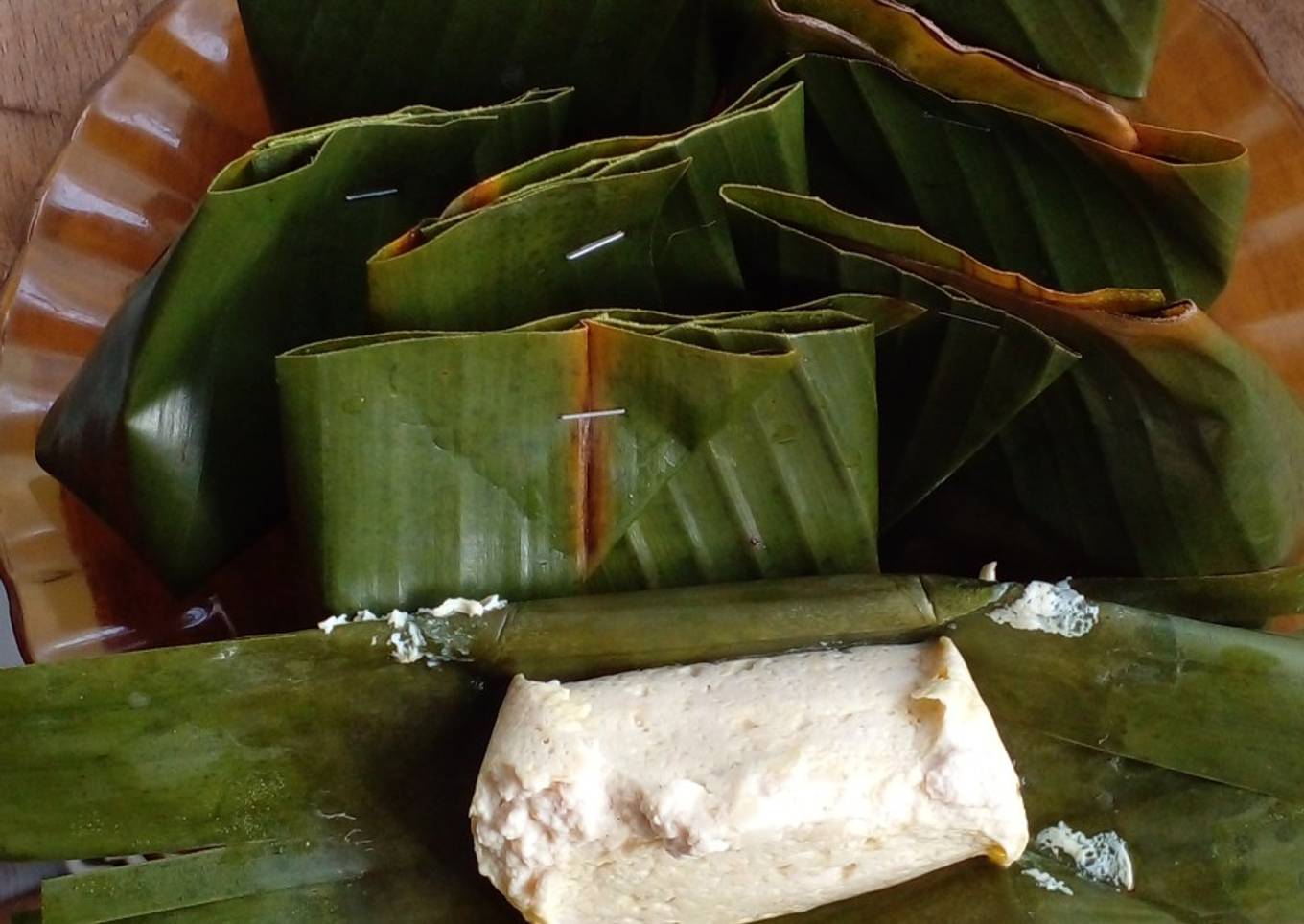 Pepes Tahu Putih