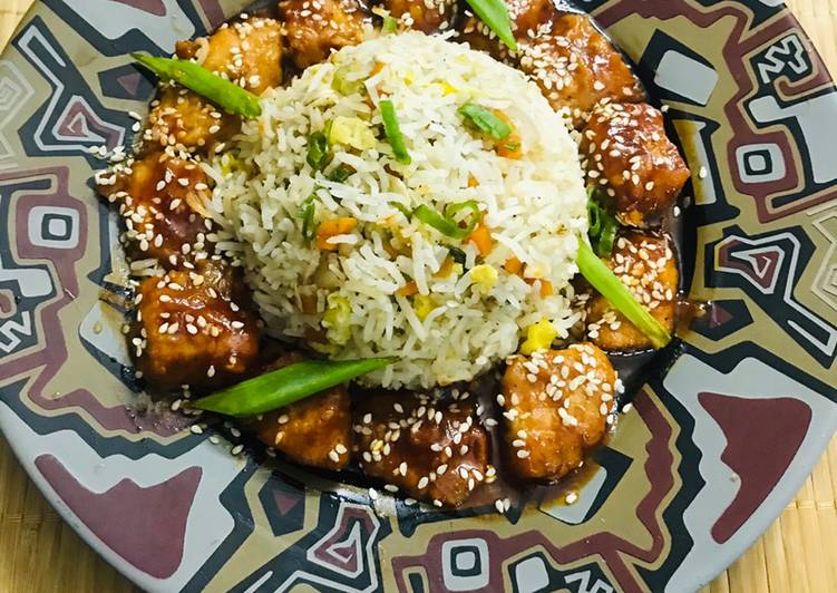 Recipe of Speedy Sesame honey chicken 🐓