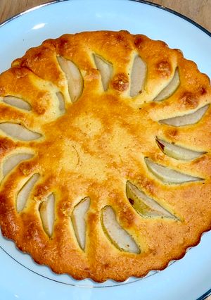 Une photo de Gâteau aux poires