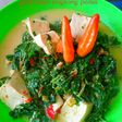 Gulai daun singkong pedas