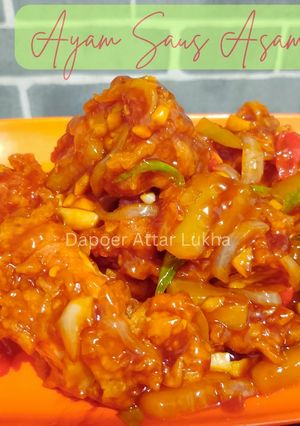 Foto resep GATA-52: AYAM SAUS ASAM MANIS