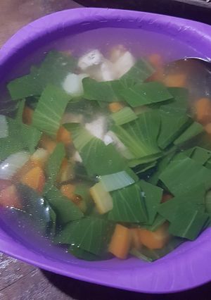 Foto resep 52. Sup Ayam Sawi Wortel