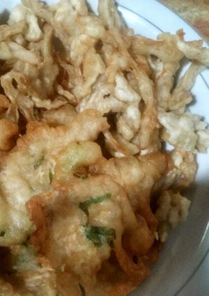 Foto resep Tempe goreng kriuk dan jamur goreng kriuk
