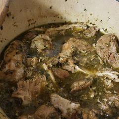 A picture of Chile Verde style pork roast.