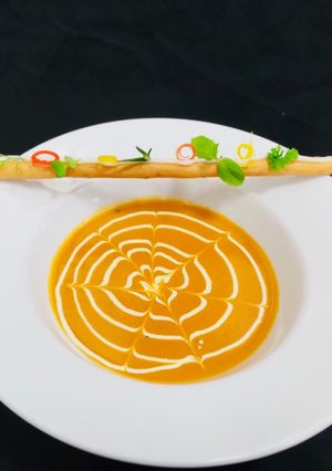 Hình của món Pumpkin soup.
