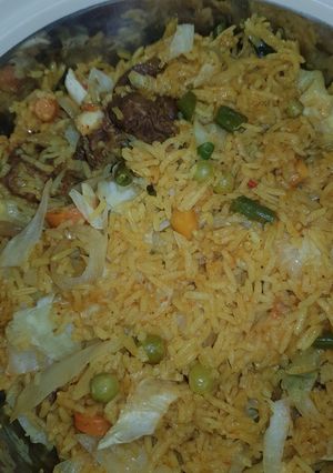 Dafadukar basmati rice ainihin hoton girkin