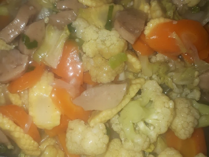 Langkah Gampang Membikin Resep Capcay Goreng Bakso Sapi yang  Bikin Ketagihan Anti Ribet, Mantap