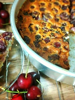 عکسی از دستور دسرکلافوتی گیلاس فرانسوی😋