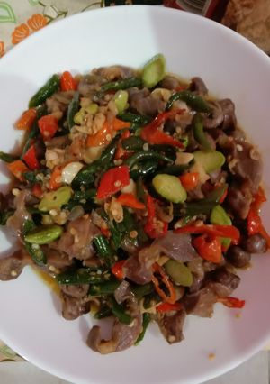 Foto resep Oseng rempelo lombok ijo