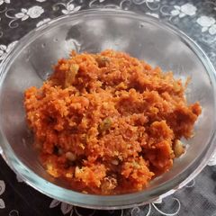 Carrot Halwa A picture of Carrot Halwa.