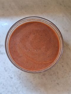 Una foto de Gazpacho suave veraniego