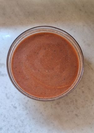Una foto de Gazpacho suave veraniego