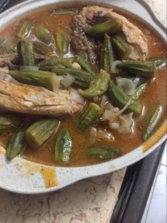 صورة لوصفة باميه